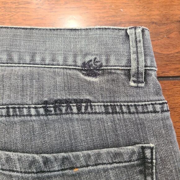 RVCA X Leo Romero Jeans Men's Size 33x31 Gray Straight Leg Skate Surf - Picture 6 of 13